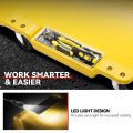 Auto Dynasty 40 Inches Mechanic Creeper Automotive Garage Repair Low Profile Under Car Rolling With Led Light And Padded