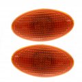 Mini Cooper 2002-2008 Side Repeater Light Assembly Driver And Passenger Pair Halogen Capa Replacement For Mc2570100c 