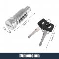 X Autohaux 1 Set Ignition Switch Lock Cylinder With Key For Mercedes-benz Cl500 2000-2013 S430 2000-2006 Replace 6707600205