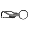 Dodge Charger R T Classic Laser Etched Topographic Black Carabiner Style Snap Hook Metal Key Chain Official Licensed 3 75 In X