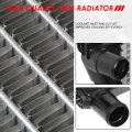 Dpi 13252 Factory Style 1-row Cooling Radiator Compatible With Accent Veloster Rio 1 6l Non Turbo 12-17 Aluminum Core