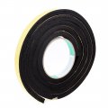 Uxcell Sealing Foam Tape 15mm Wide 10mm Thick 2m 6 56ft Long Self Adhesive Weather Strip For Window Door Insulation Yellow