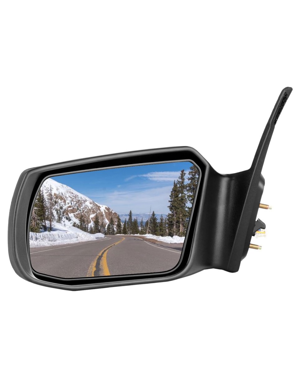 Left Side View Mirror For 2007 To 2011 Nissan Altima Sedan And Hybrid Power Adjustment Non Folding Heated Driver Black