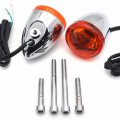 Httmt- Amber Rear Turn Signal Light Indicator Compatible With H-d Xl883 1200 Flsb Fxst Flde Flhc P N Mt224-021-cd Amber