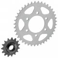Caltric Front And Rear Sprockets Kit Compatible With Kawasaki Zx600 Ninja Zx6r 1998 1999 2000 2001 2002