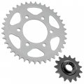 Caltric Front And Rear Sprockets Kit Compatible With Kawasaki Zx600 Ninja Zx6r 1998 1999 2000 2001 2002
