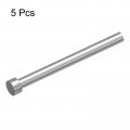 Uxcell Straight Ejector Pins 7mm 9 32 Dia 65mn Steel Round Tip Punch 100mm 4 Long For Mechanical Maintenance 5pcs