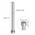 Uxcell Straight Ejector Pins 7mm 9 32 Dia 65mn Steel Round Tip Punch 100mm 4 Long For Mechanical Maintenance 5pcs