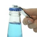 Graphics More The Big Bang Theory Sheldon Bazinga Keychain Rectangle Chrome Plated Metal Bottle Cap Opener