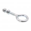 Prime-line Eye Bolts With Nuts 3 8 In -16 X 4 Zinc Plated Steel 20 Pack