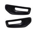 Fog Light Bezels For Ram 1500 2019 2020 2021 2022 2023 2024 Front Driver And Passenger Side Textured Black Replaces Ch1037135 