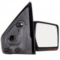 Aintier Towing Mirror Compatible With 2007-2014 Ford For F-150 Series Truck Pickup Tow Power Adjusted Heated No Turn Signal
