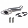 Uaus 32-40mm Silver Short Offset Intake Manifold Carburetor W Gasket For 49cc 60cc 66cc 80cc Motorized Bicycle Bike 