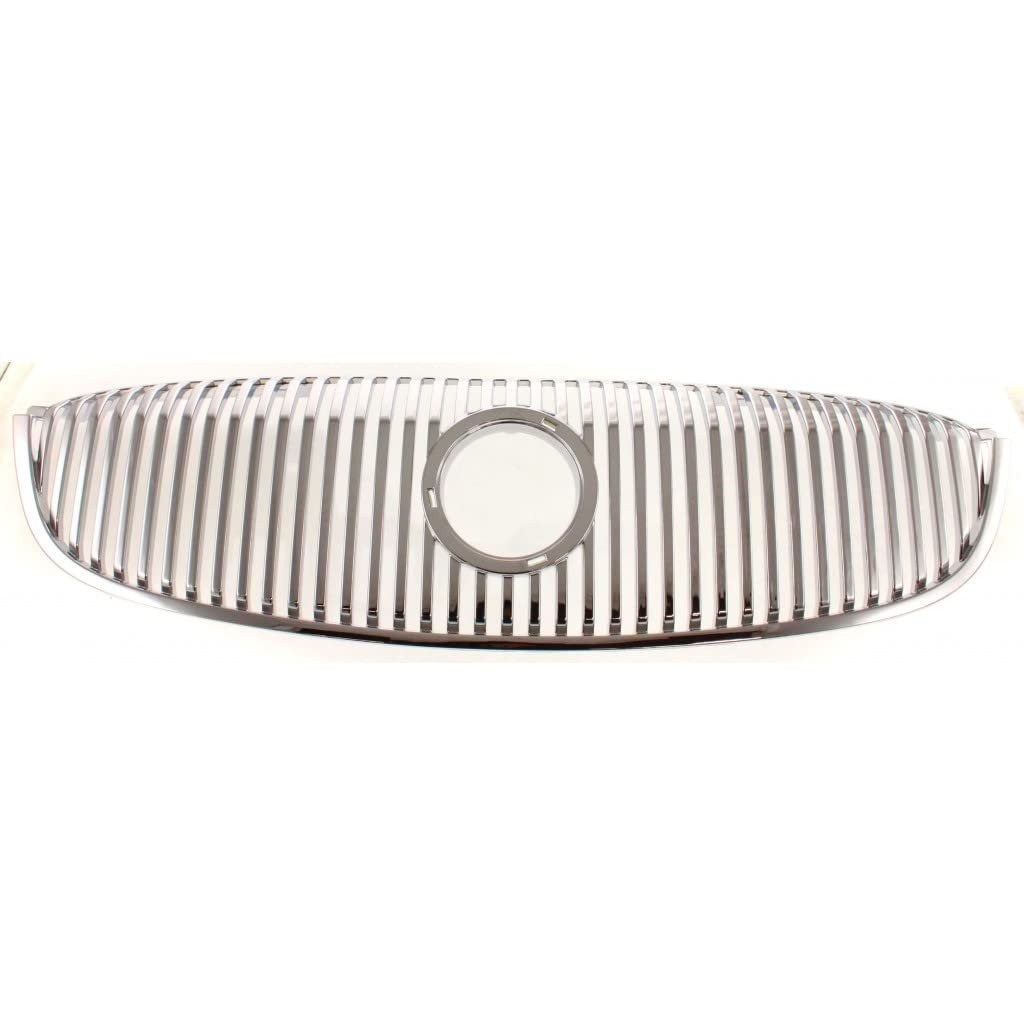 Front Grille Assembly For Buick Lucerne 2006 2007 2008 2009 Chrome Shell And Insert Plastic Gm1200556 25768116
