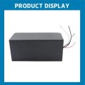 Tail Light Box With 6 In Oval Lights And 2 Round Marker Waterproof Rear Led Assemblies For Trucks Black Powder Coated Steel