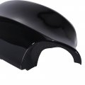 X Autohaux 1 Pair Car Exterior Rear View Mirror Housing Door Wing Covering Cap For Bmw 323i 328i 335d 335i Black