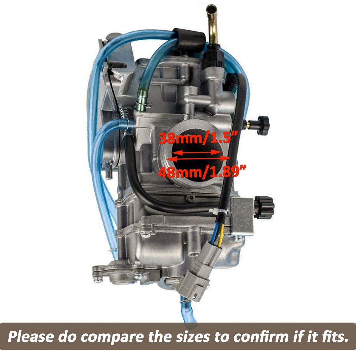 Carburetor For Honda Crf250r 2004 2005 2007 Crf250x 2004-2013 Carb With Air Fuel Mixture Screw Blue