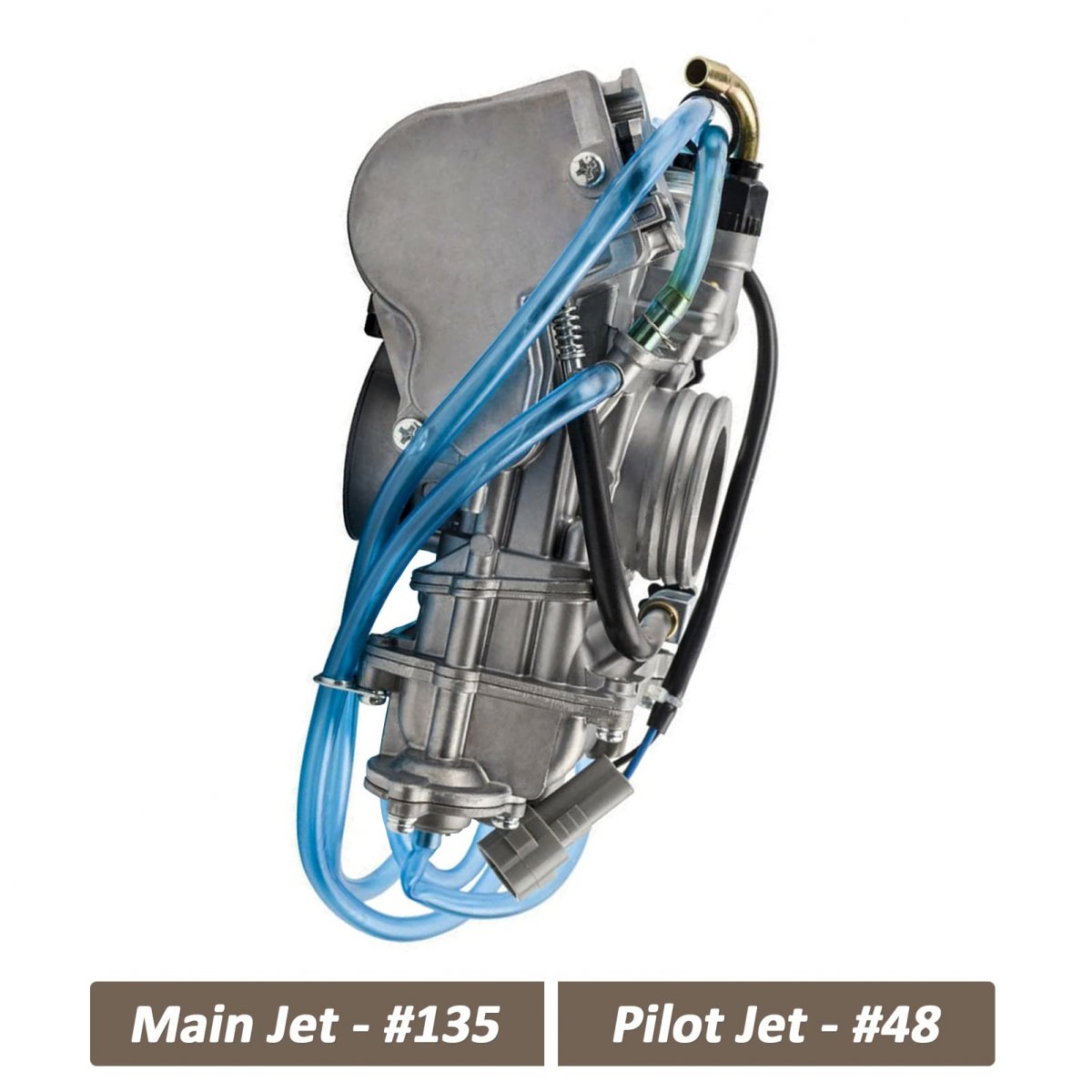 Carburetor For Honda Crf250r 2004 2005 2007 Crf250x 2004-2013 Carb With Air Fuel Mixture Screw Blue