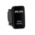 Ch4x4 Push Switch For Toyota Tacoma Fj Cruiser Land Fortuner Hilux 4runner Prado 12v 3amp Rear Lights Symbol White Led