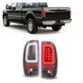 Hecasa Tail Lights For 1997-2007d F-150 F-250 F-350 F-450 F-550 Super Duty Rear Taillight Lamp Set Led Tube Replacement For 