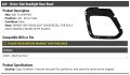 Marketplace Auto Parts Left Driver Side Headlight Door Bezel Compatible With 2020-2022 Kia Soul Ex Lx S Models