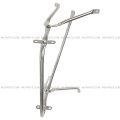 Stainless Steel Door Mirror Bracket Fit 1990-2002 International 4700 4900 8100 8200 8300 1978-2002 S1600 S1700 S1800 S1900