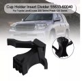 Eaccessories Center Console Cup Holder Divider For Toyota Land Cruiser 200 Series Prado 120 2008-2021 A Assy Insert Replacement