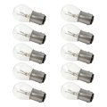Nghtmre 10 Packs 1157 P21 Turn Signal Parking Light 5w A4879 Bulb Lamp White 