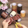 Patikil Wood Grain Repair Tape 4 X30 Self Adhesive Realistic Textured Patch For Floor Door Table Cabinets Desk Dark Brown Oak