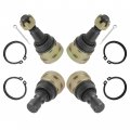 Caltric 4 Front Lower And Upper Ball Joint Compatible With Polaris Ranger 1000 Crew 2019-2020