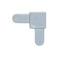 Crl Mobile Home Gray Screen Frame Corner 20 Pack 