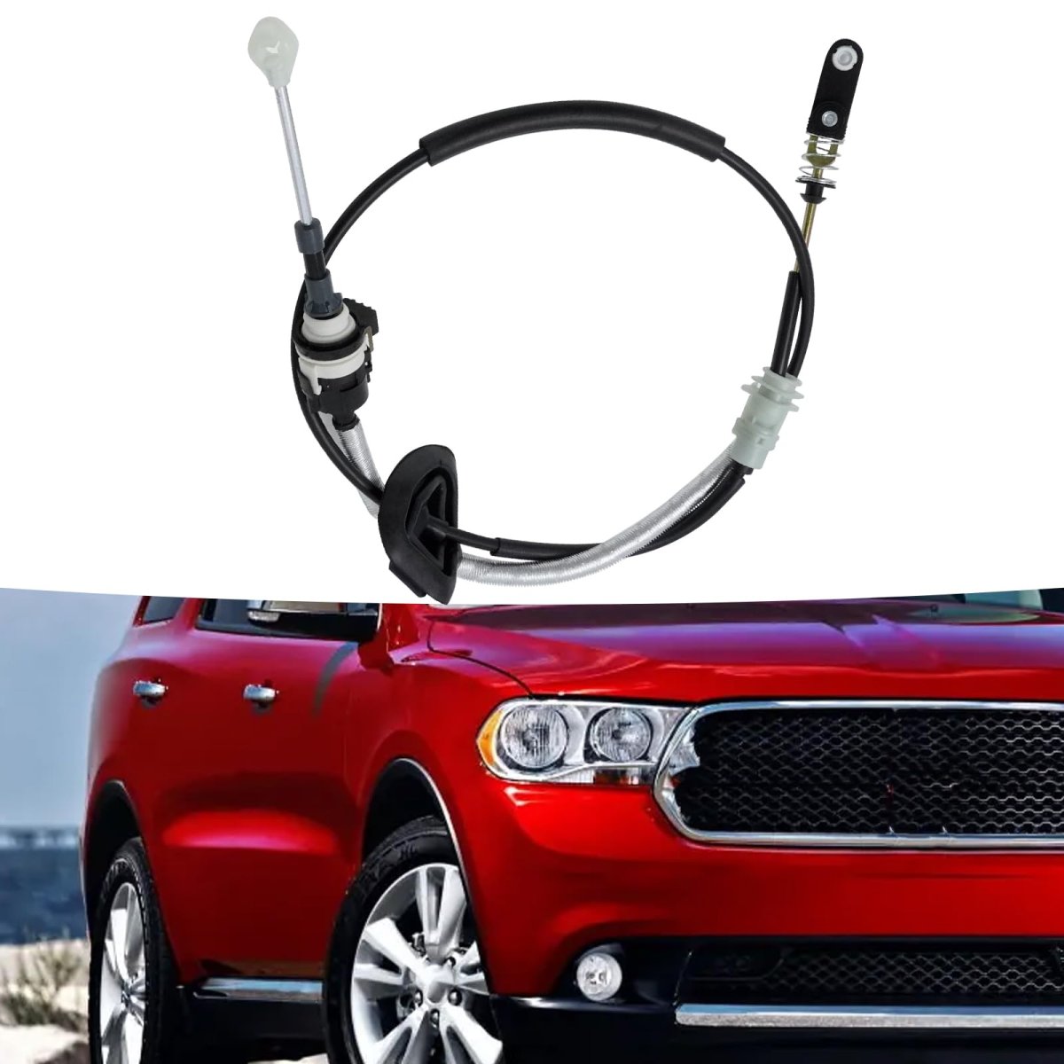 Saihisday 52124783ab Transmission Shift Control Cable Replacement For Dodge Durango Jeep Grand Cherokee 2011-2013 Gearshift
