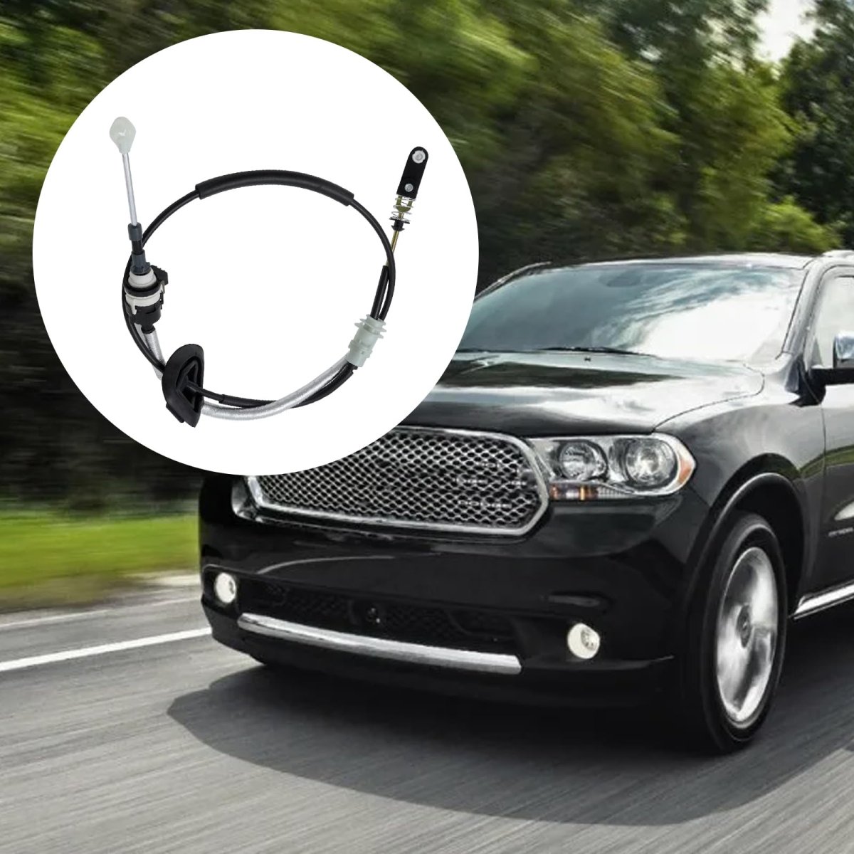 Saihisday 52124783ab Transmission Shift Control Cable Replacement For Dodge Durango Jeep Grand Cherokee 2011-2013 Gearshift