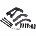 Gskmotor Sbc Chevy Black Billet Aluminum Power Steering Bracket For Long Water Pump Lwp 