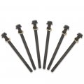 6 Pcs Cylinder Head Bolts For 2016-2020 General 1000 All Models 2015-2019 Ace 2013-2020 Ranger 2011-2020 Rzr 2014-2015 