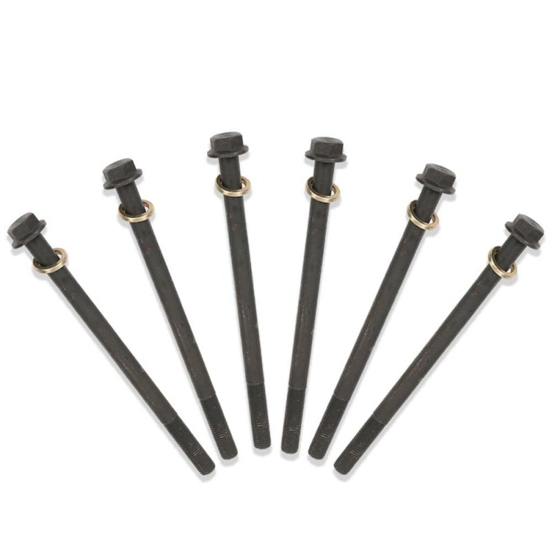 6 Pcs Cylinder Head Bolts For 2016 2020 General 1000 2015 2019 Ace 2013 Ranger 2011 Rzr 2014 Sportsman 570