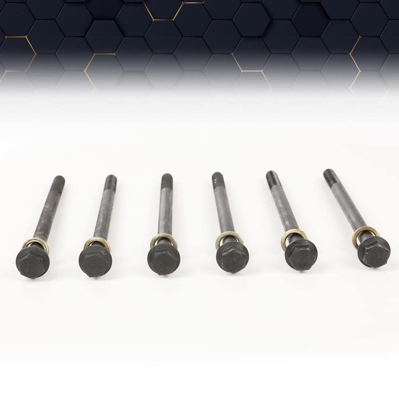 6 Pcs Cylinder Head Bolts For 2016 2020 General 1000 2015 2019 Ace 2013 Ranger 2011 Rzr 2014 Sportsman 570