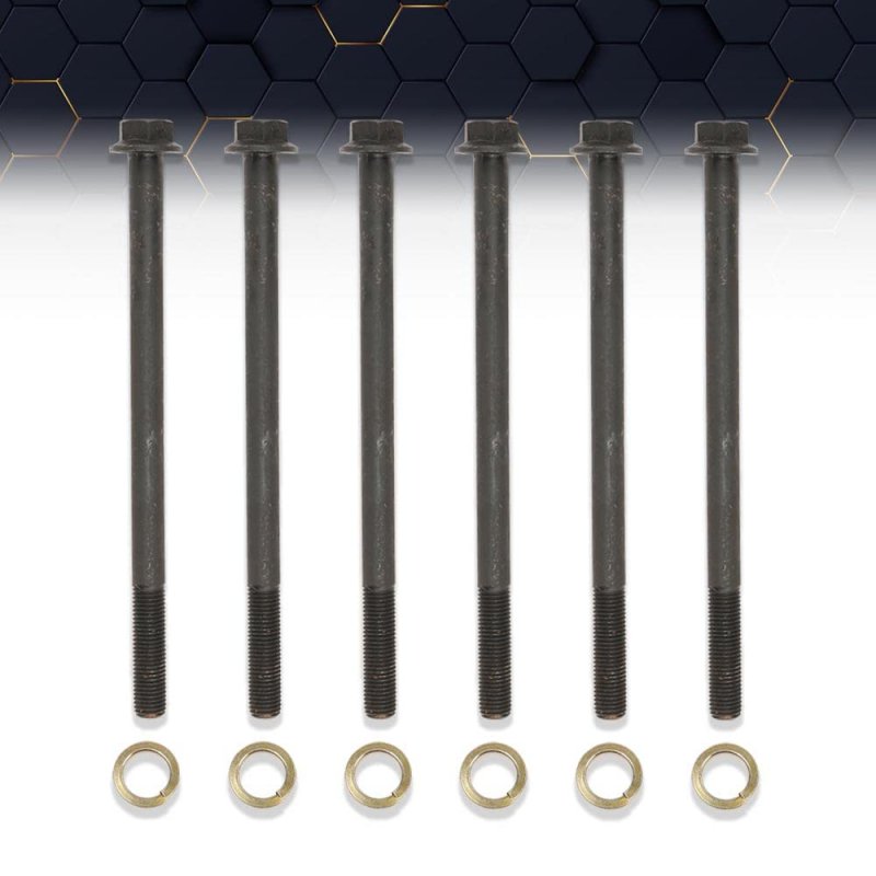 6 Pcs Cylinder Head Bolts For 2016 2020 General 1000 2015 2019 Ace 2013 Ranger 2011 Rzr 2014 Sportsman 570