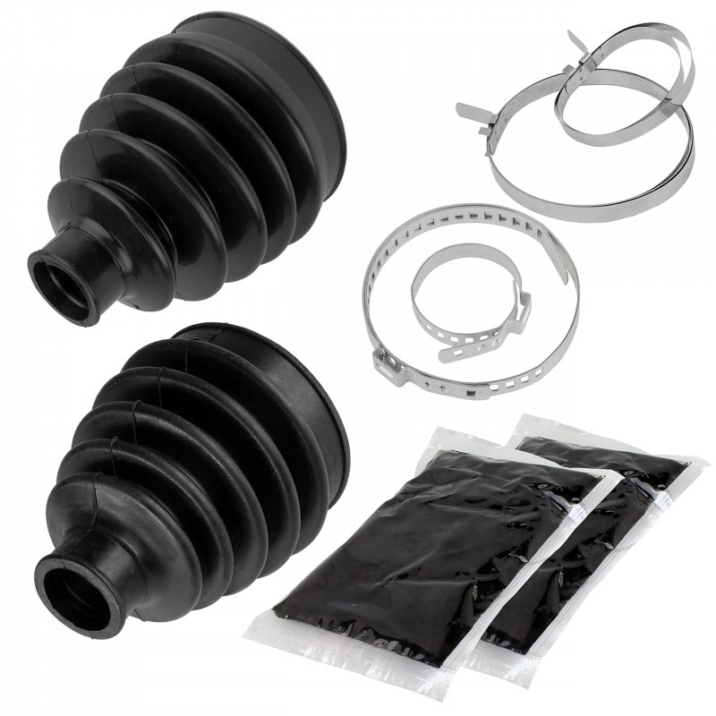 Caltric Front Inner And Outer Cv Axle Boots For Can-am Outlander 570 Max 2016-2019