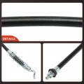 A-premium Rear Driver Side Parking Brake Cable Assembly Compatible With Ford Models F-250 Super Duty 2000-2004 F-350 Excursion