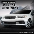 Mesh Grille Assembly For Subaru Impreza 2020 2021 2022 2023 Front Black Abs Radiator Grill J1010fl310