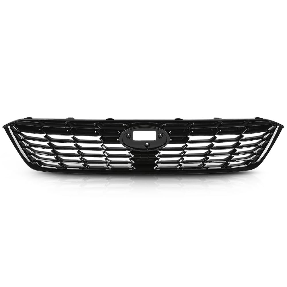 Mesh Grille Assembly For Subaru Impreza 2020 2021 2022 2023 Front Black Abs Radiator Grill J1010fl310