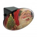 Christmas Holiday Believe In The Magic Oval Tow Trailer Hitch Cover Plug Insert