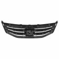 Ho1200203 Factory Style Front Bumper Grill Grille Assembly Compatible With Honda Accord 4-door 2011-2012 Matte Black