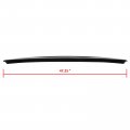 Ocpty Rear Trunk Spoiler Wing Abs Glossy Black Compatible With 2003-2005 For Honda Accord