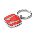 Ipick Image Honda Redlogo Chrome Die-cast Metal Key Chain Key-ring