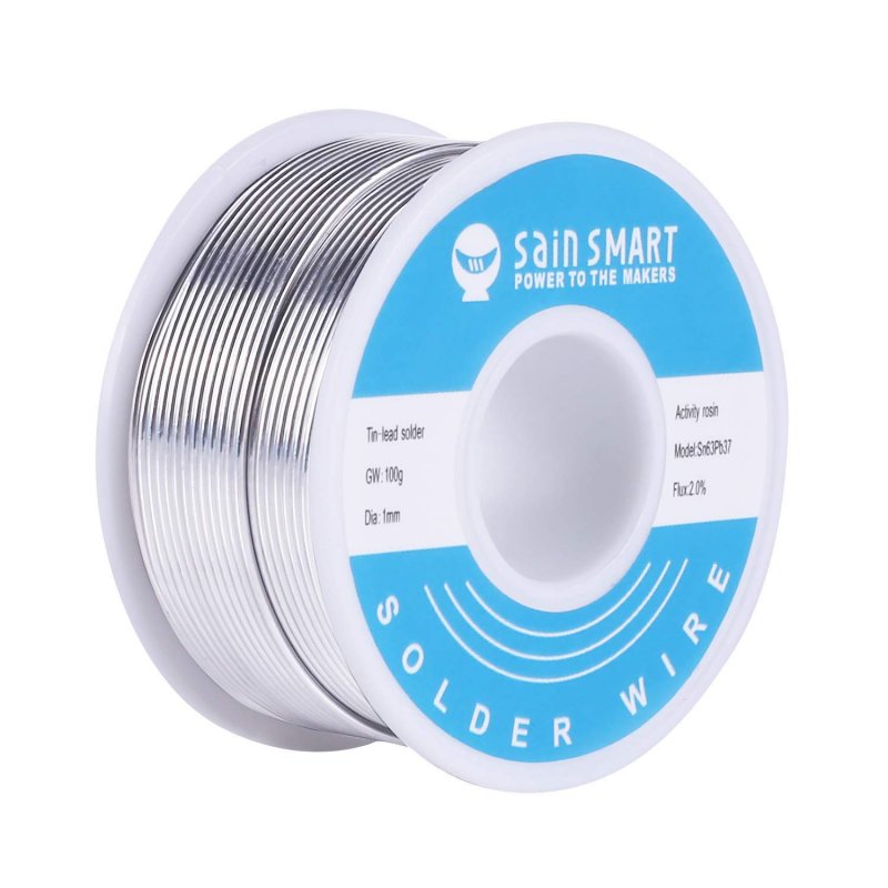 1mm Solder Wire 63 37 Tin Lead Sn63pb37 With Flux Rosin Core For Electrical Soldering Micro Smd And Circuit Board Repair