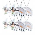 Sleepy Sloth Car Air Freshener Fresheners Scented With Essential Oils By Fresh 6 Pack 