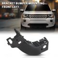 Front Left Bumper Mounting Bracket For Lr2 Freelander 2 L359 2006 2014 Black Polypropylene Replaces Lr029746