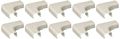 Hellermann Tyton Tsr1w-25-1 Elbow Cover 3 4 1 Bend Radius Pvc White Pack Of 10 